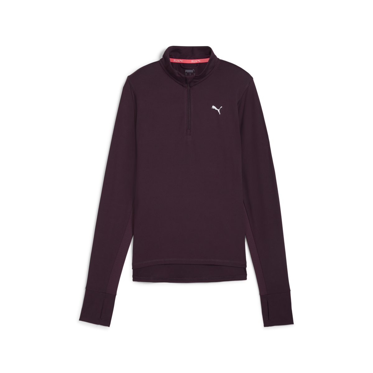 Puma RUN FAVORITE 1/4 ZIP W Mor Kadın Sweatshirt