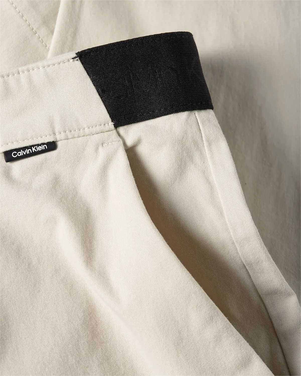 Calvin Klein MODERN TWILL PANT Erkek Krem Chino