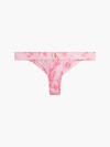 Calvin Klein BRAZILIAN-PRINT Kadın Pembe Bikini Altı