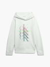 Calvin Klein MONOGRAM REPEAT HOOD Kadın Yeşil Hoodie