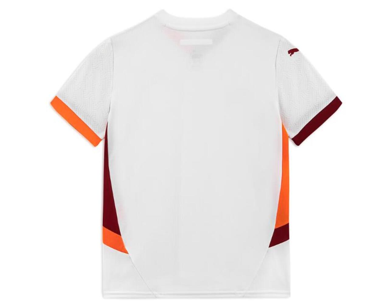 Puma GSK Away Jrsy Jr woS Galatasaray 2024/25 Beyaz Çocuk Erkek Deplasman Forması