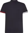 Tommy Hilfiger FLAG CUFF SLIM POLO, DW5 Siyah Erkek T-Shirt & Polo