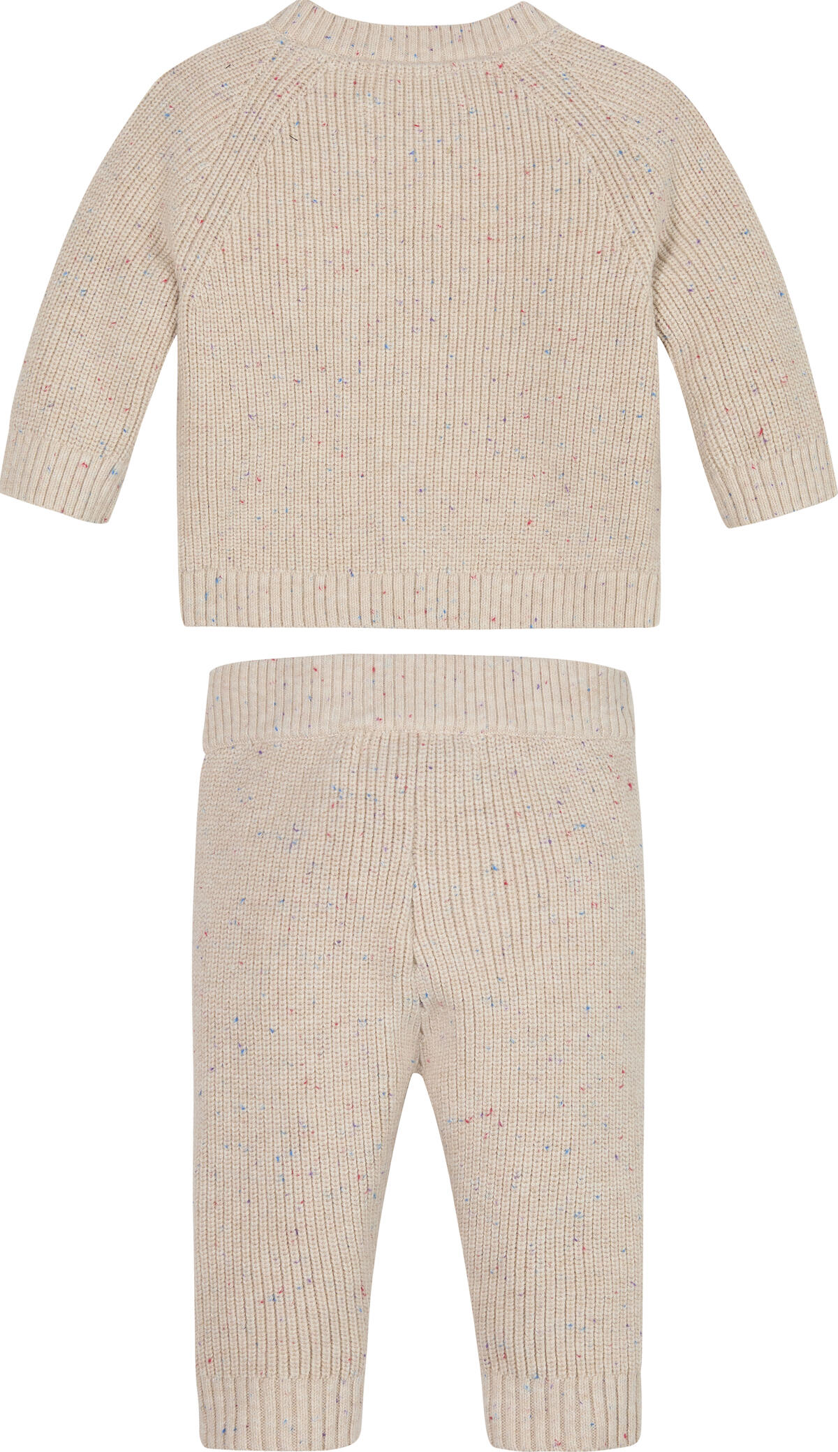 Calvin Klein CONFETTI YARN KNITTE Bebek Krem Eşofman Takımı