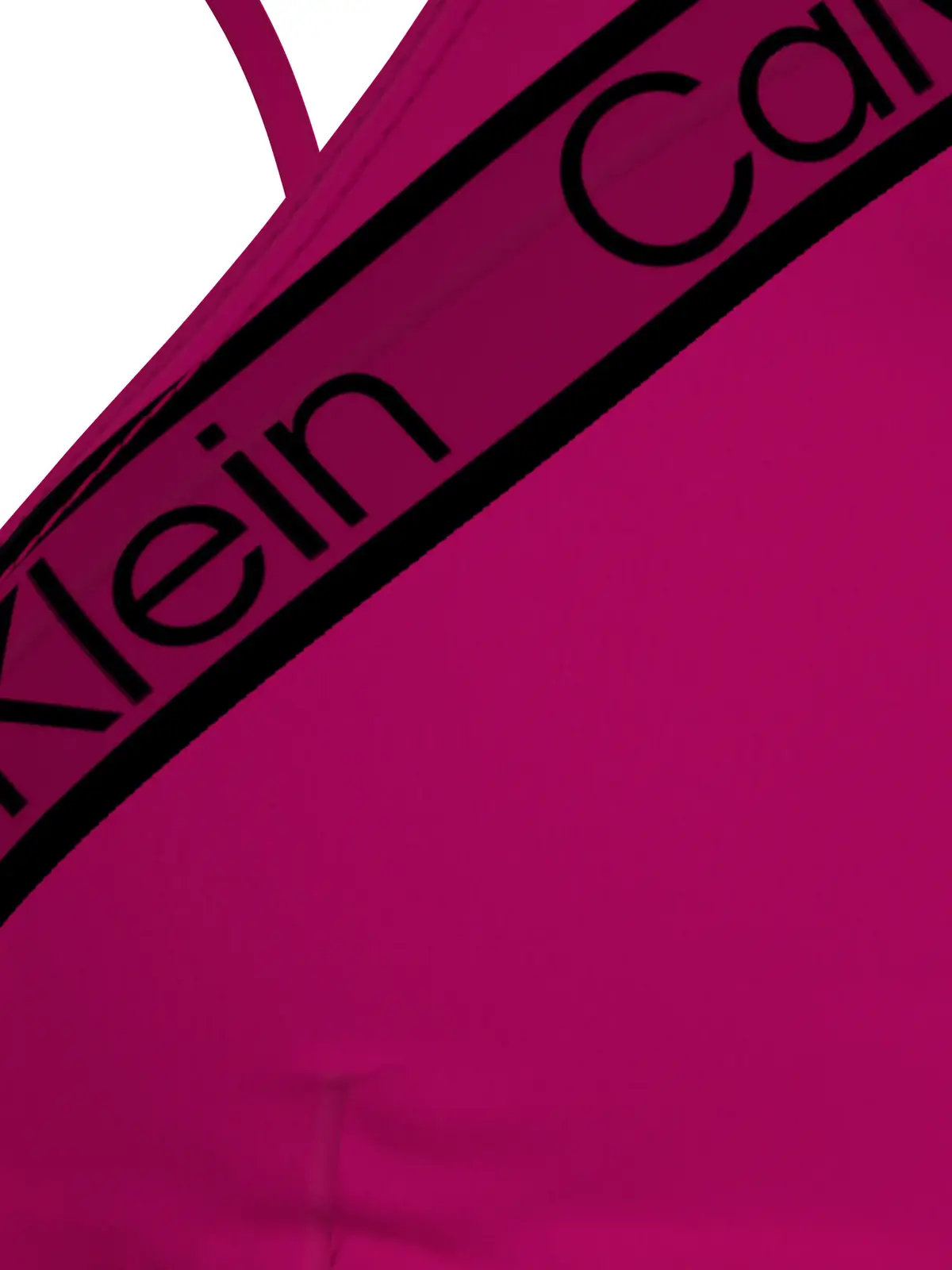 Calvin Klein TRIANGLE HIGH APEX-R Kadın Pembe Bikini Üstü