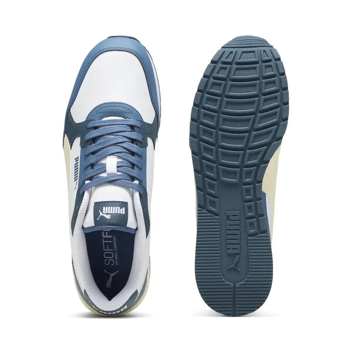 Puma ST Runner v4 L Beyaz Erkek Günlük Spor Ayakkabı