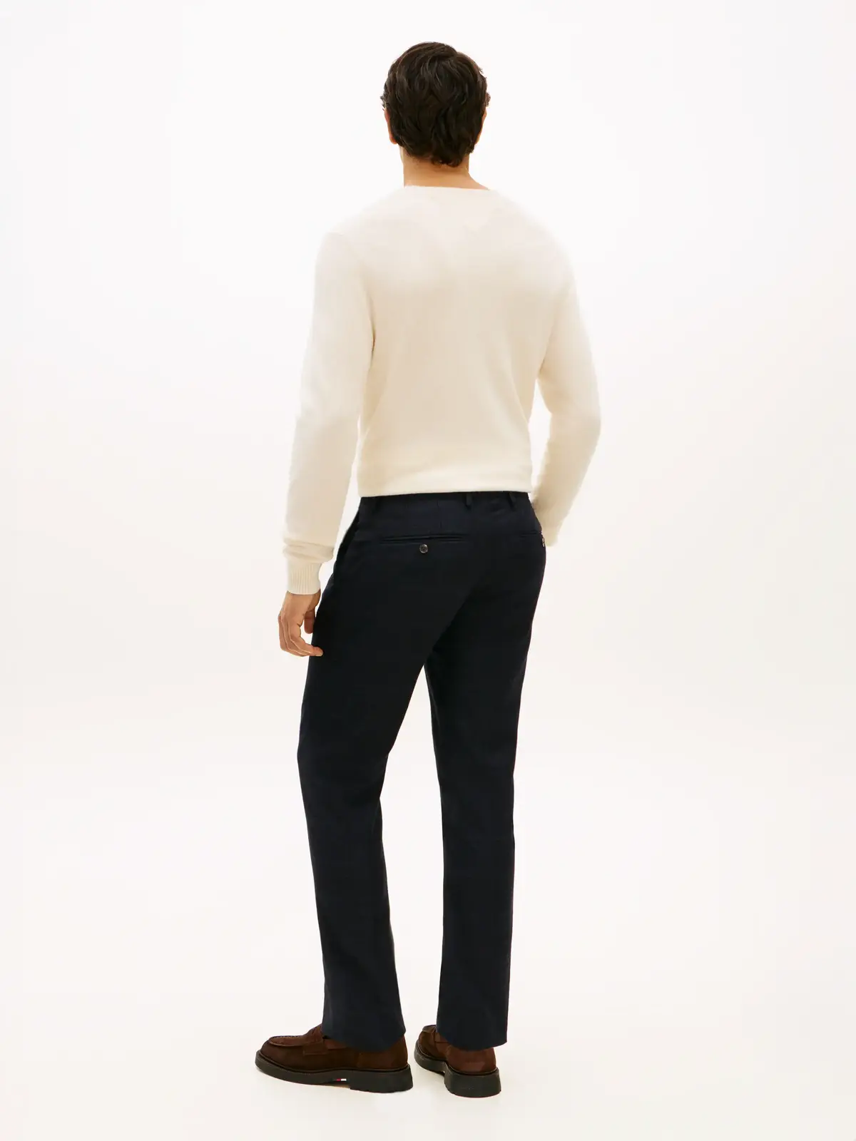 Tommy Hilfiger DC DENTON PATTERN BR, DW5 Siyah Erkek Kumaş Pantolon
