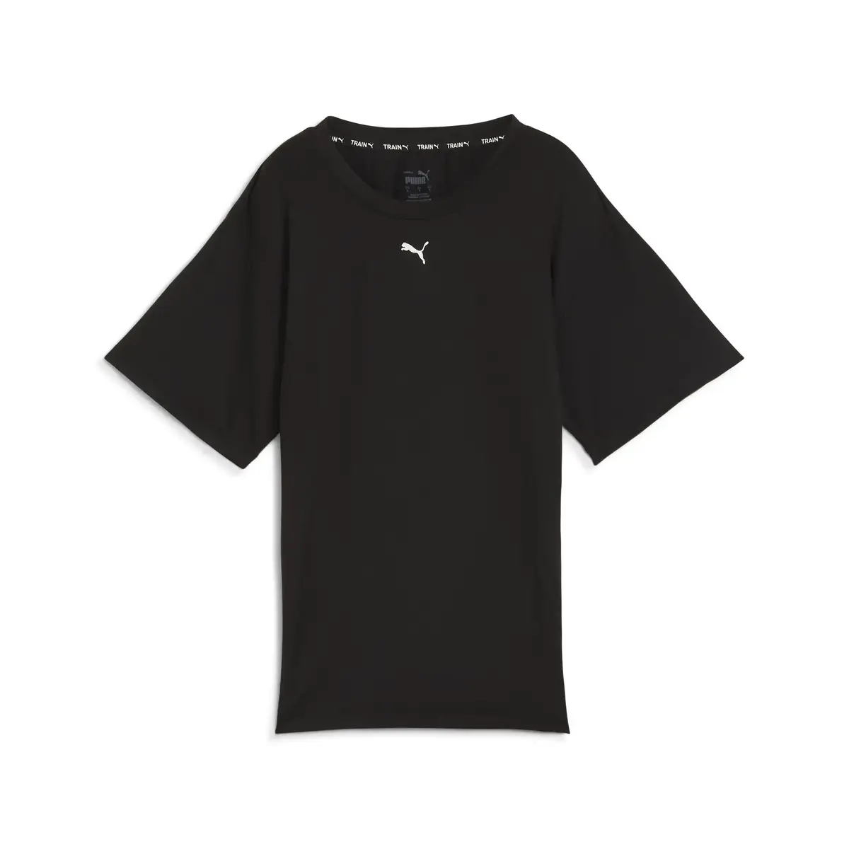 Puma CLOUDSPUN TEE - REG Siyah Kadın T-Shirt