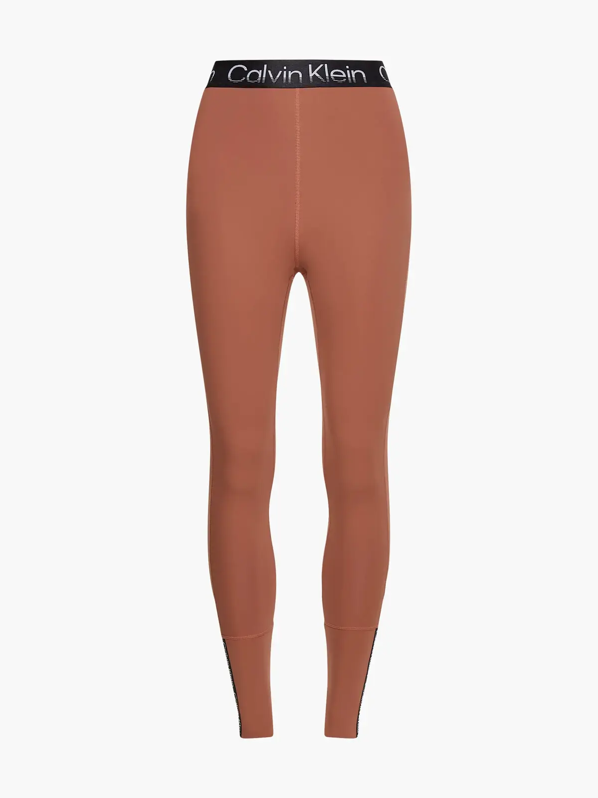 Calvin Klein WO - Legging (7/8) Kadın Kahverengi Tayt