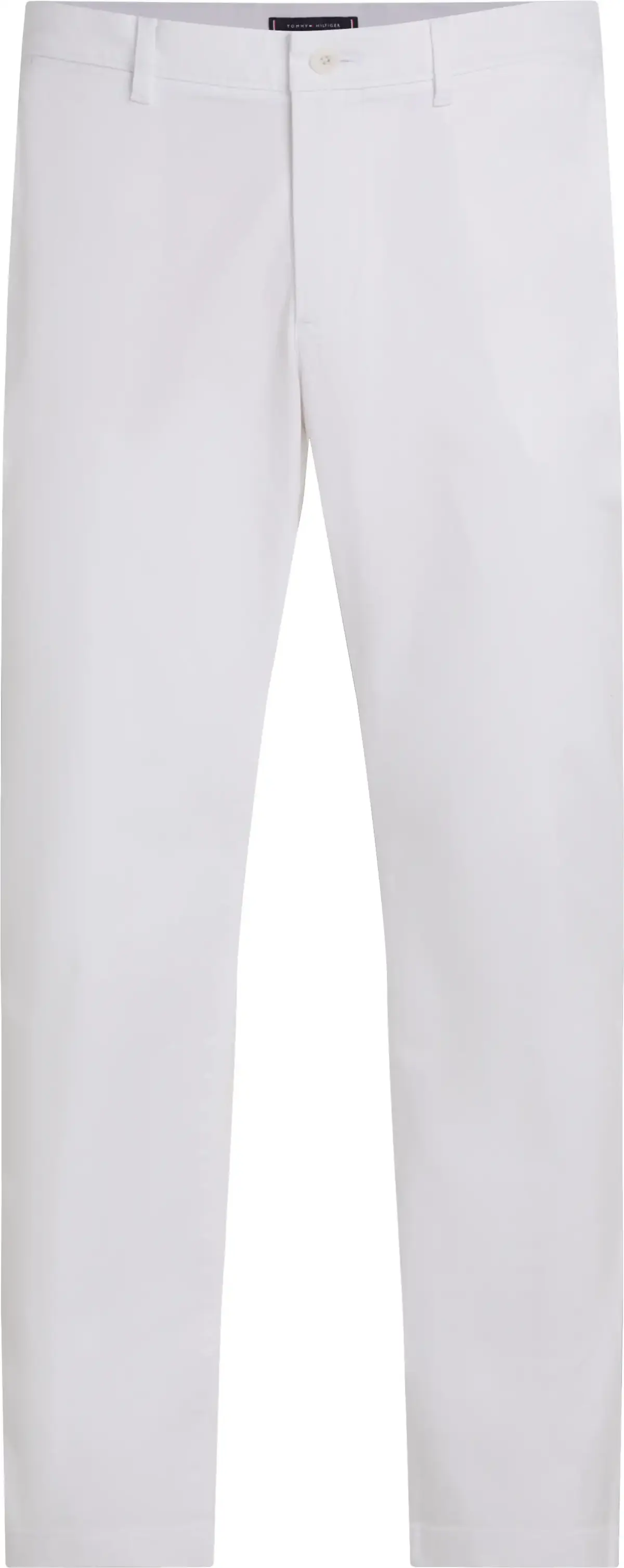 Tommy Hilfiger DENTON CHINO SATIN, YCF Beyaz Erkek Pantolon