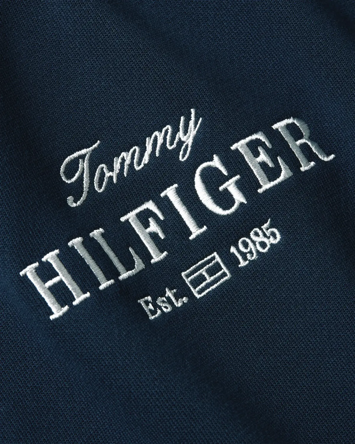 Tommy Hilfiger REG HILFIGER SWEATSH, C1G Lacivert Kadın Sweatshirt