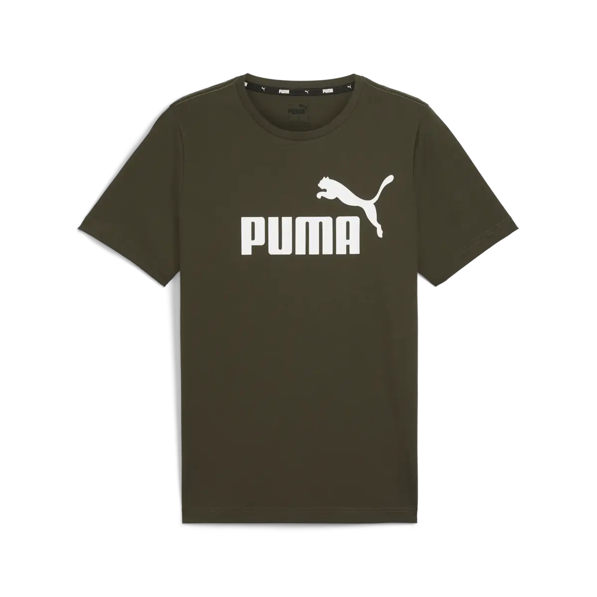 Puma ESS Logo Tee Yeşil Erkek T-Shirt & Polo