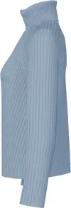 Calvin Klein MONOGRAM EMBROIDERY Kadın Mavi Kazak