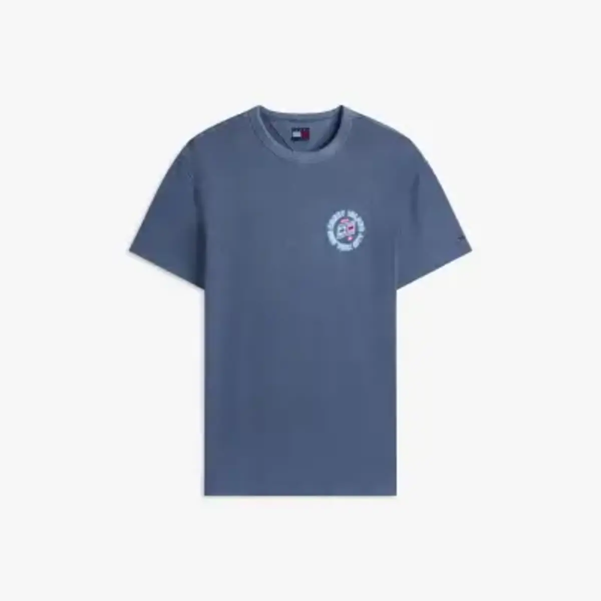 Tommy Hilfiger TJM REG NOVELTY FAIR Erkek Mavi T-Shirt