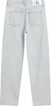 Calvin Klein LOW RISE STRAIGHT Kadın Mavi Kot Pantolon