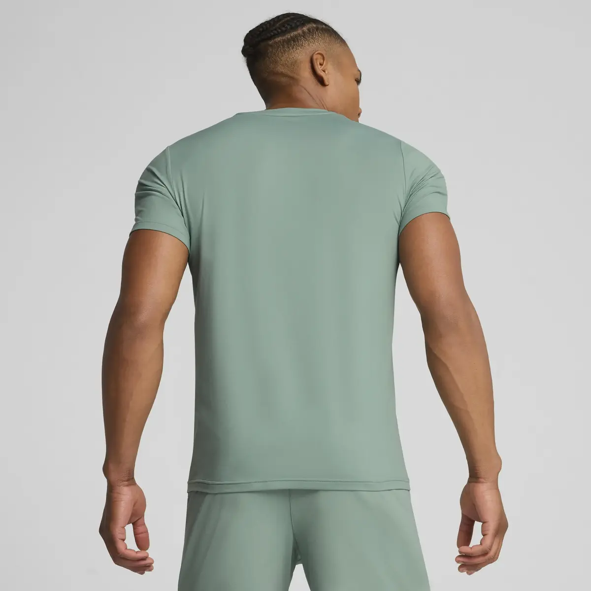 PUMA M CLOUDSPUN SOFT TEE Yeşil Erkek T-Shirt