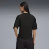 Puma DARE TO Fitted Waist Tee Siyah Kadın T-Shirt