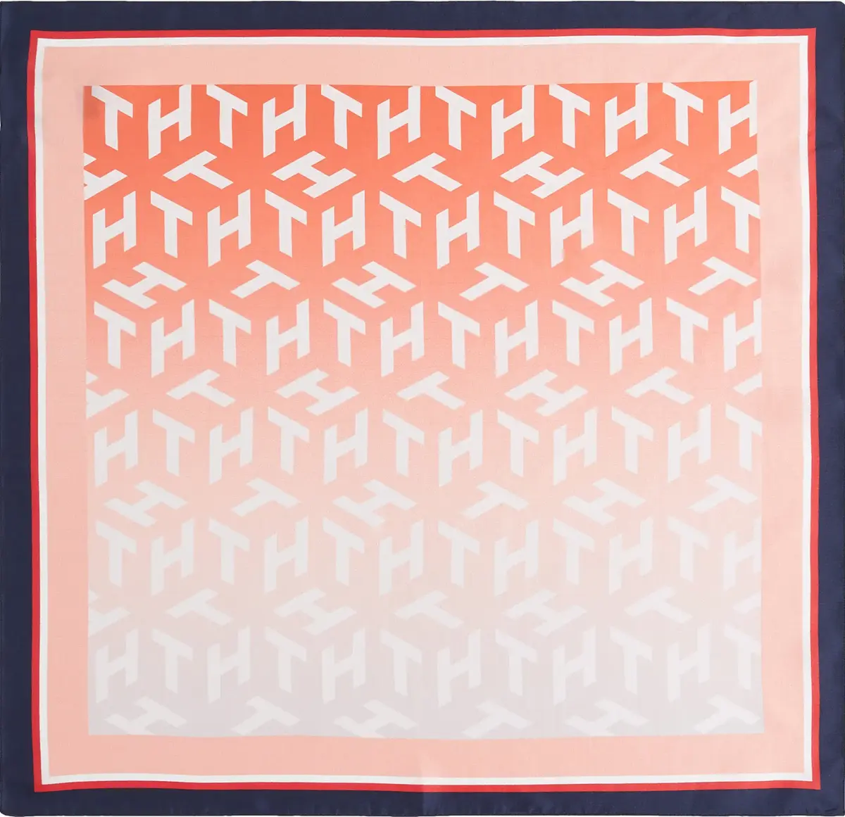 Tommy Hilfiger ICONIC POP SILK BAND Kadın Pembe Eşarp