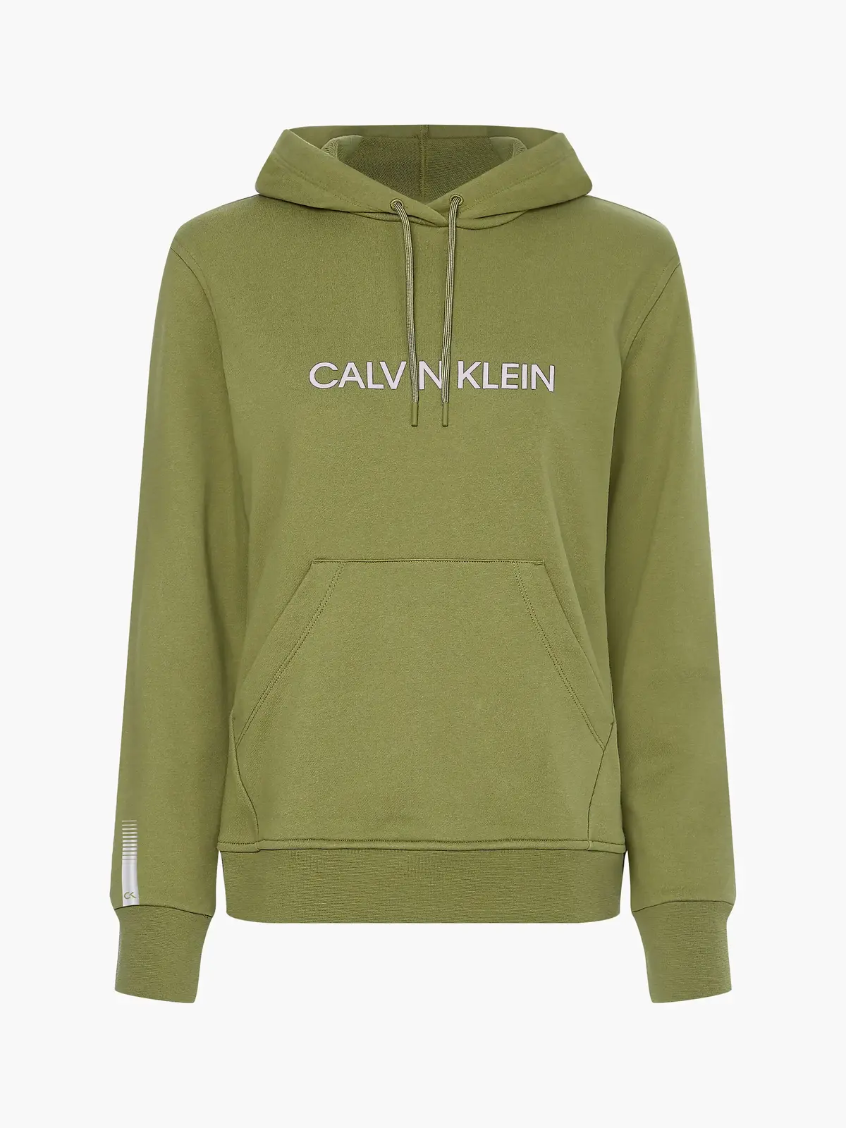 Calvin Klein PW - Hoodie Kadın Haki Hoodie