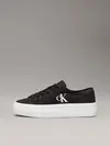 Calvin Klein Siyah / Beyaz Kadın Spor Ayakkabı & Sneaker