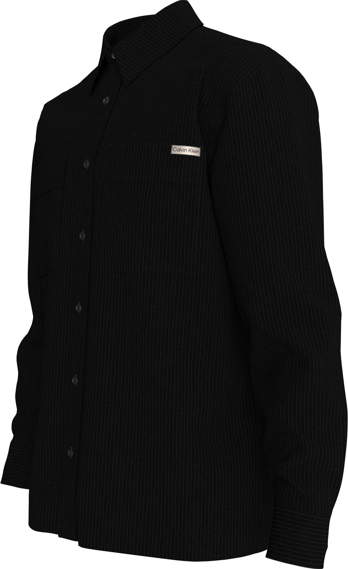 Calvin Klein LS CORDUROY POCKET RELAXED SHIRT Siyah Erkek Gömlek Calvin Klein LS CORDUROY POCKET RELAXED SHIRT Siyah Erkek Gömlek