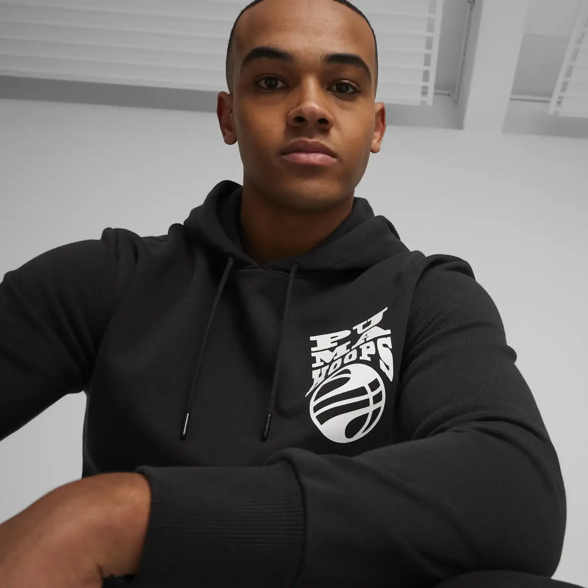Puma Posterize 2.0 Hoodie Siyah Erkek Sweatshirt