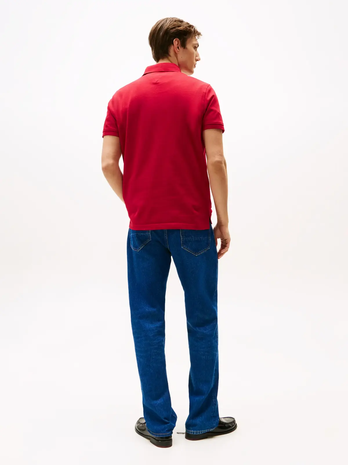 Tommy Hilfiger 1985 REGULAR POLO Erkek Kırmızı T-Shirt