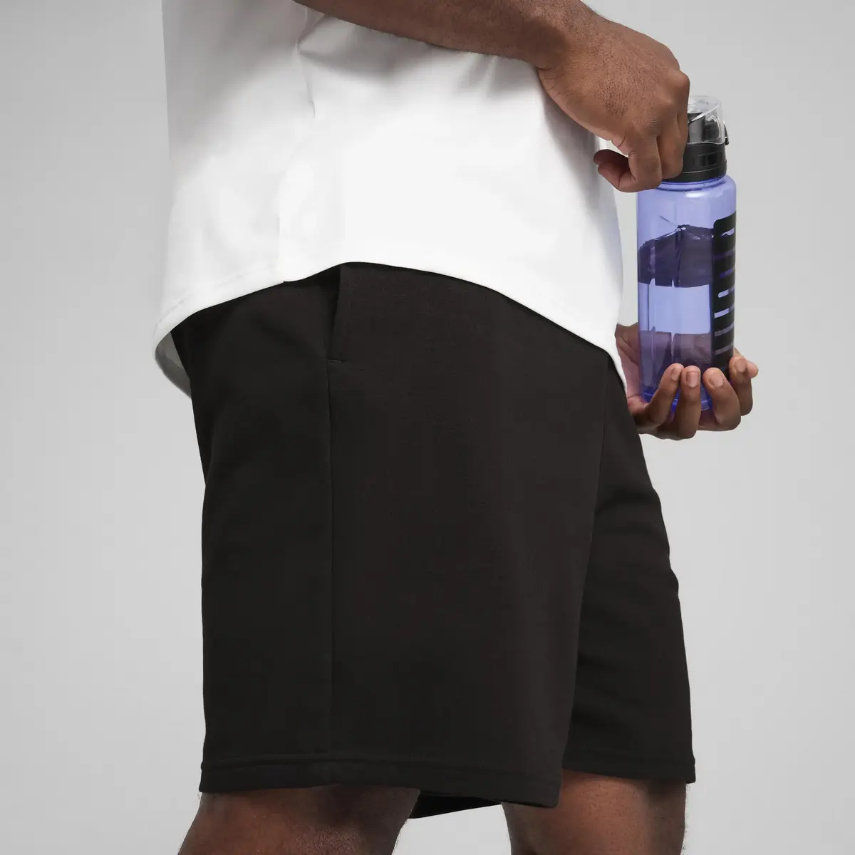 Puma TAD ESSENTIALS 8" Knit Short Siyah Erkek Şort