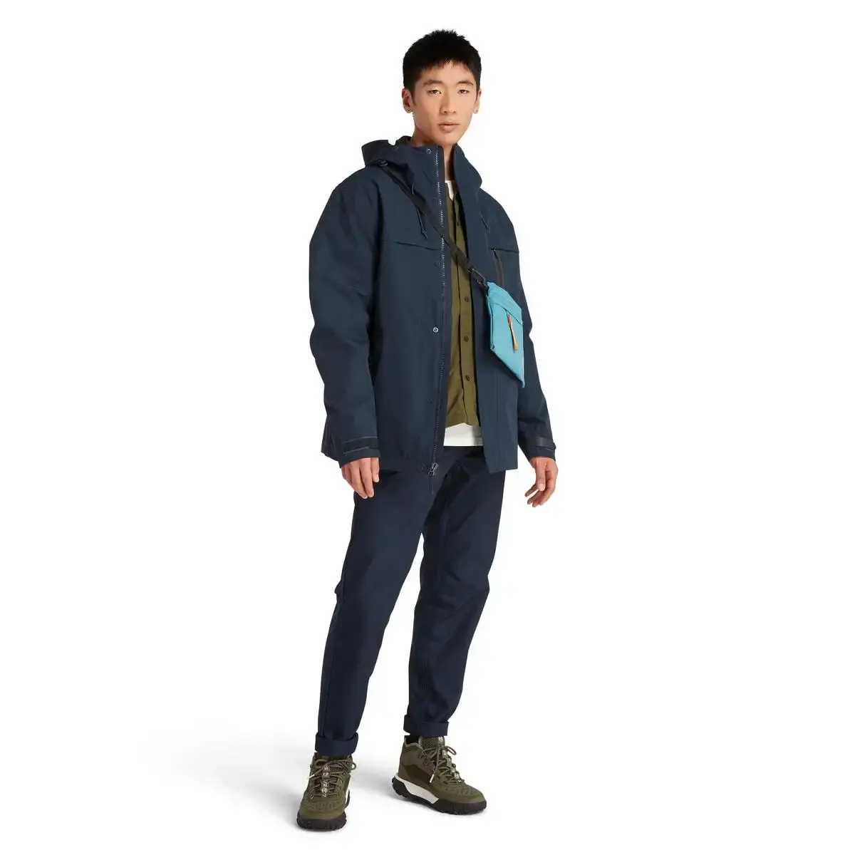 Timberland DWR LW SHIRT JACKET Yeşil Erkek Ceket