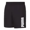 Puma Swim Men Mıd Shorts 1P Navy Siyah Erkek Şort