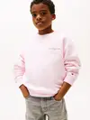 Tommy Hilfiger MINI CORP C-NECK SWE, TOG Pembe Erkek Sweatshirt