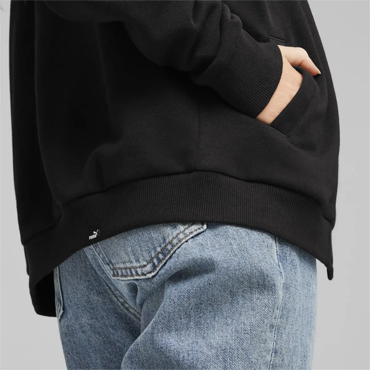 Puma SQUAD Track Jacket TR Siyah Kadın Sweatshirt