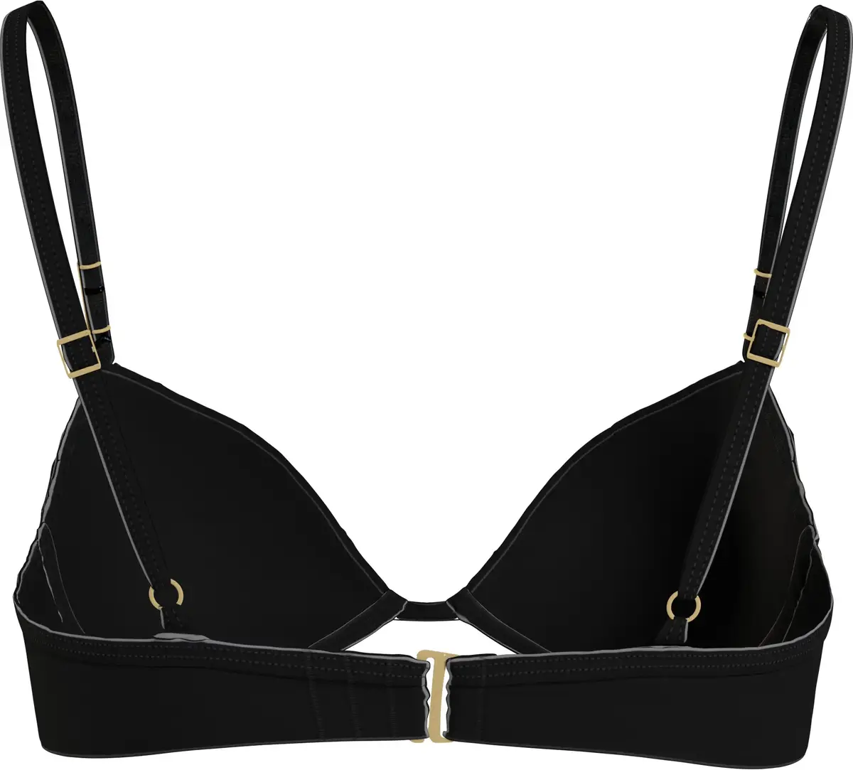Calvin Klein PUSH UP Kadın Siyah Bikini Üstü
