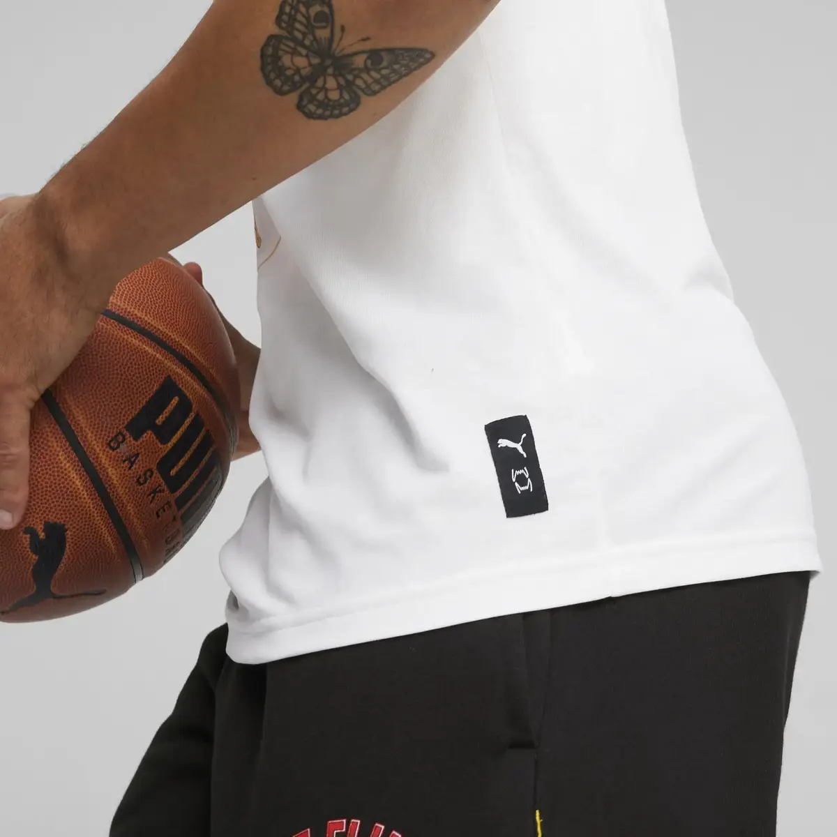 Puma Swished Tee Beyaz Erkek T-Shirt