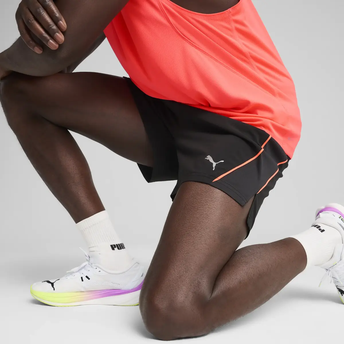 PUMA RUN VELOCITY 5" SHORT Siyah Erkek Şort