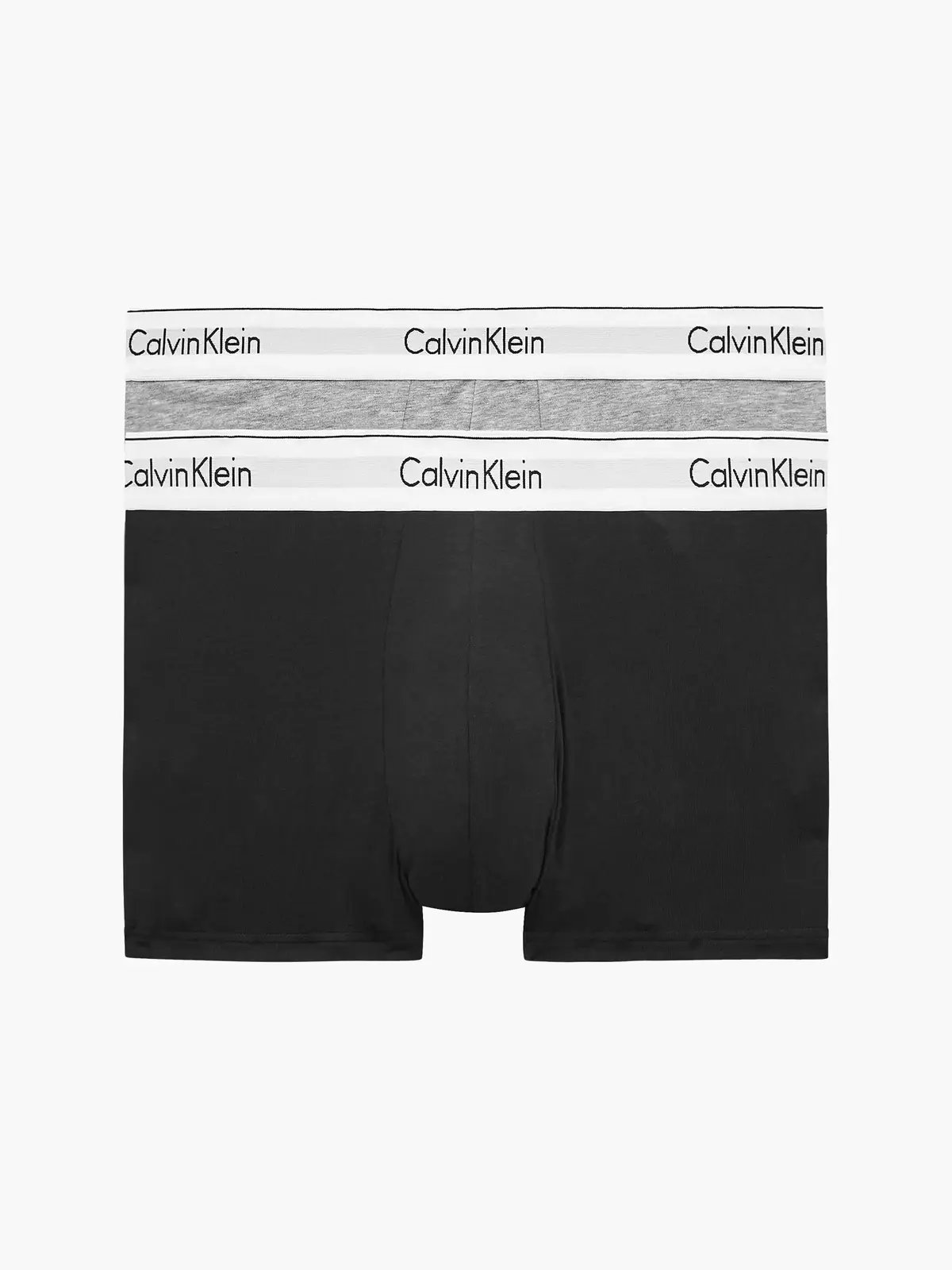 Calvin Klein 2P TRUNK Erkek Siyah Boxer Set