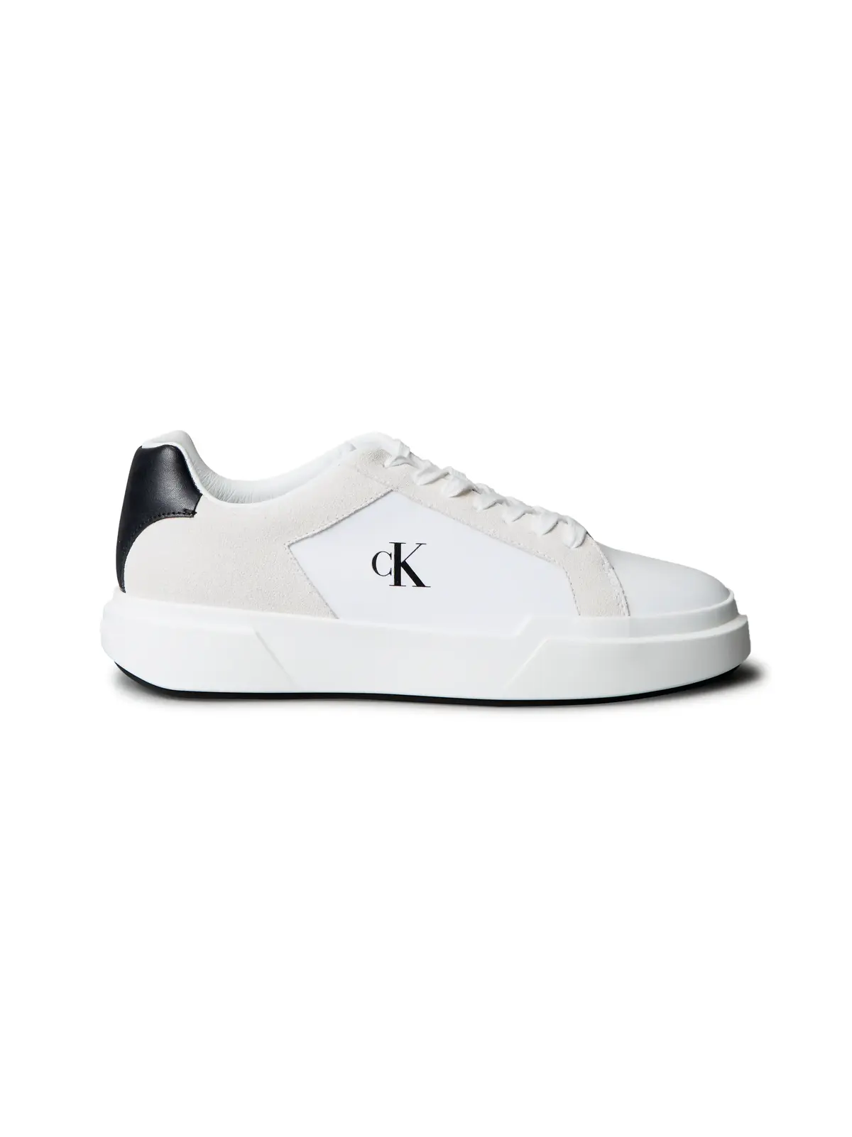 Calvin Klein CHUNKY CUPSOLE LACEU, 01W Beyaz Erkek Spor Ayakkabı