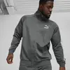 Puma T7 ICONIC Track Jacket (s) PT Gri Erkek Fermuarlı Ceket