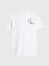 Calvin Klein Beyaz Erkek T-Shirt & Polo