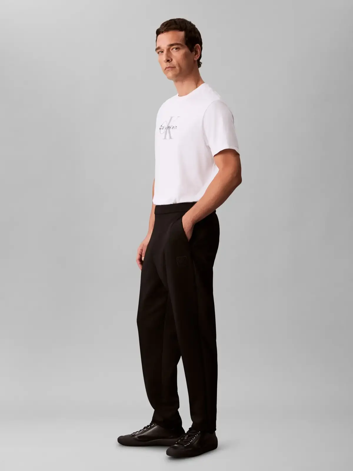 Calvin Klein HEAVY TRICOT PANT Siyah Erkek Pantolon