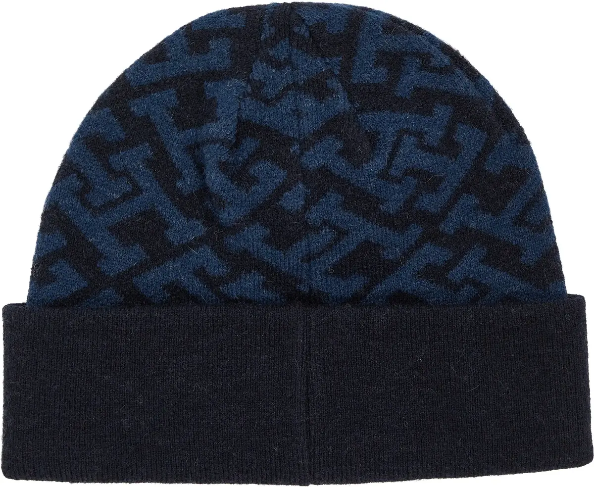 Tommy Hilfiger MONOGRAM ALL OVER BE Kadın Lacivert Bere