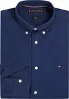 Tommy Hilfiger FLEX FLANNEL SOLID R, C7G Lacivert Erkek Gömlek