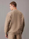 Calvin Klein L/S SWEATSHIRT, QQD Erkek Kahverengi Sweatshirt