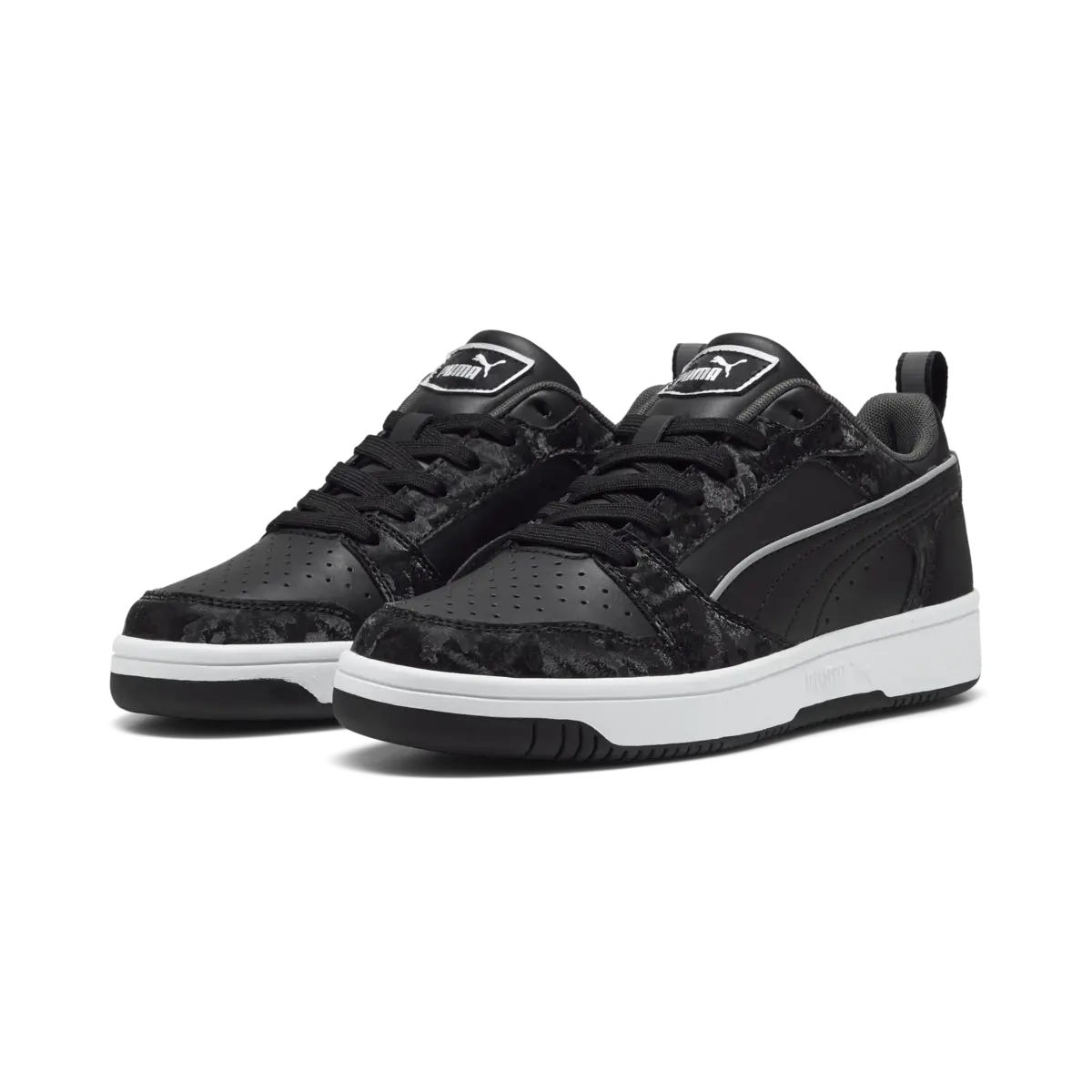 Puma Rebound v6 Low DayINight Siyah Erkek Spor Ayakkabı & Sneaker