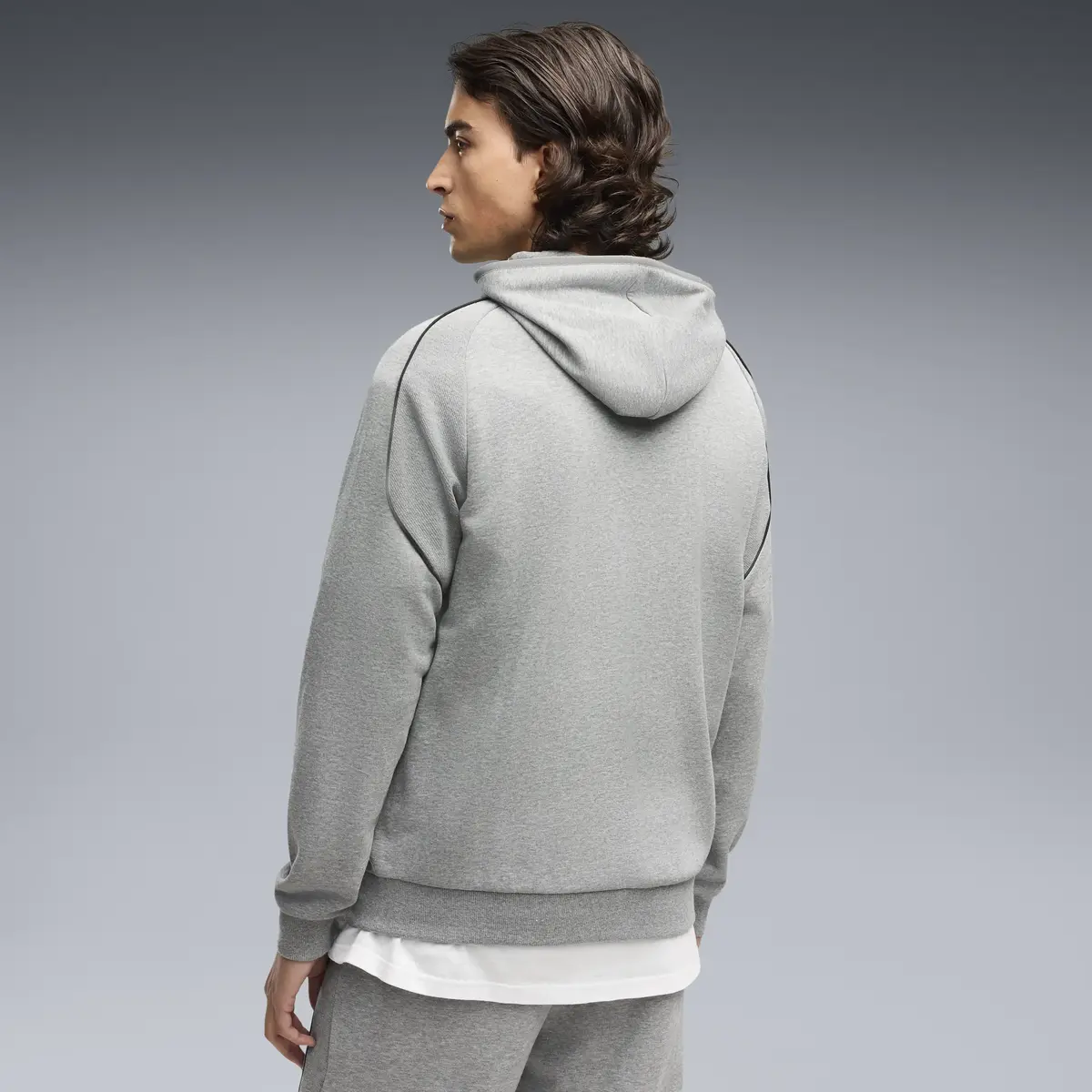 PUMA BMW MMS PM1 Jacket Gri Erkek Sweatshirt