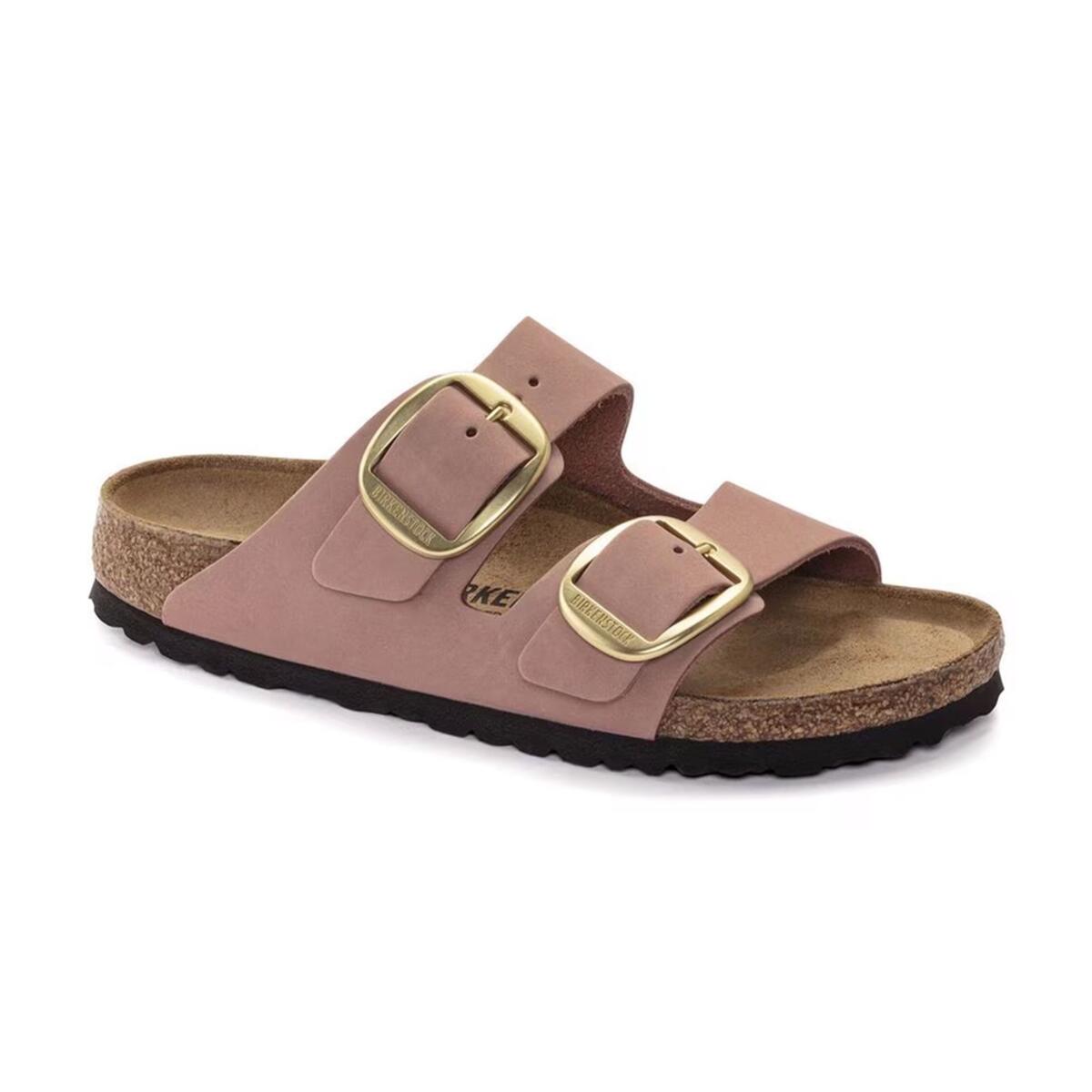 Birkenstock Arizona Big Buckle Nu Pembe Kadın Terlik