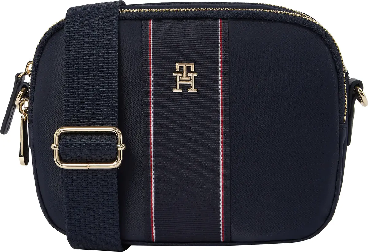 Tommy Hilfiger POPPY CAMERA BAG COR, DW6 Siyah Kadın Çanta & Cüzdan