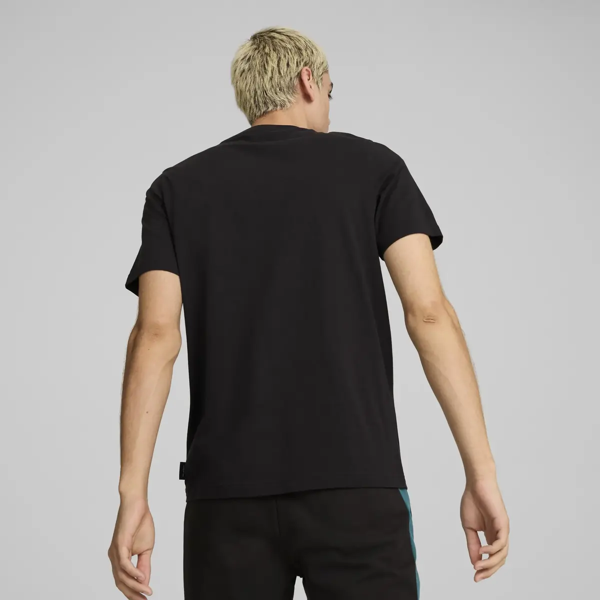 Puma GRAPHICS Sportswear Tee Siyah Erkek T-Shirt