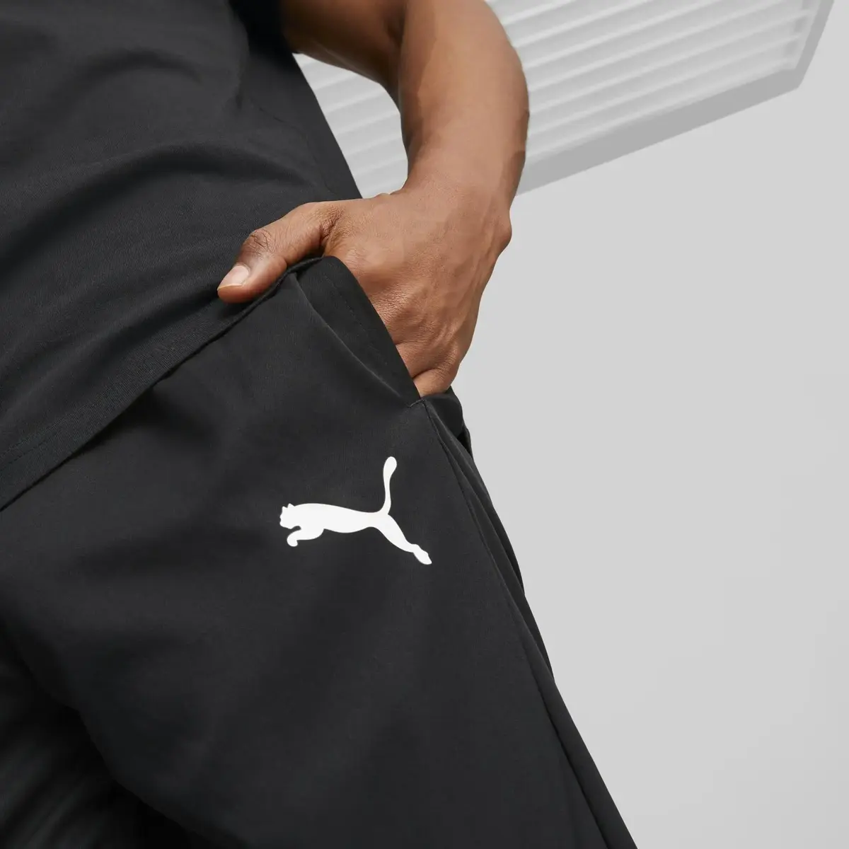 Puma ACTIVE Woven Pants cl Siyah Erkek Eşofman Altı