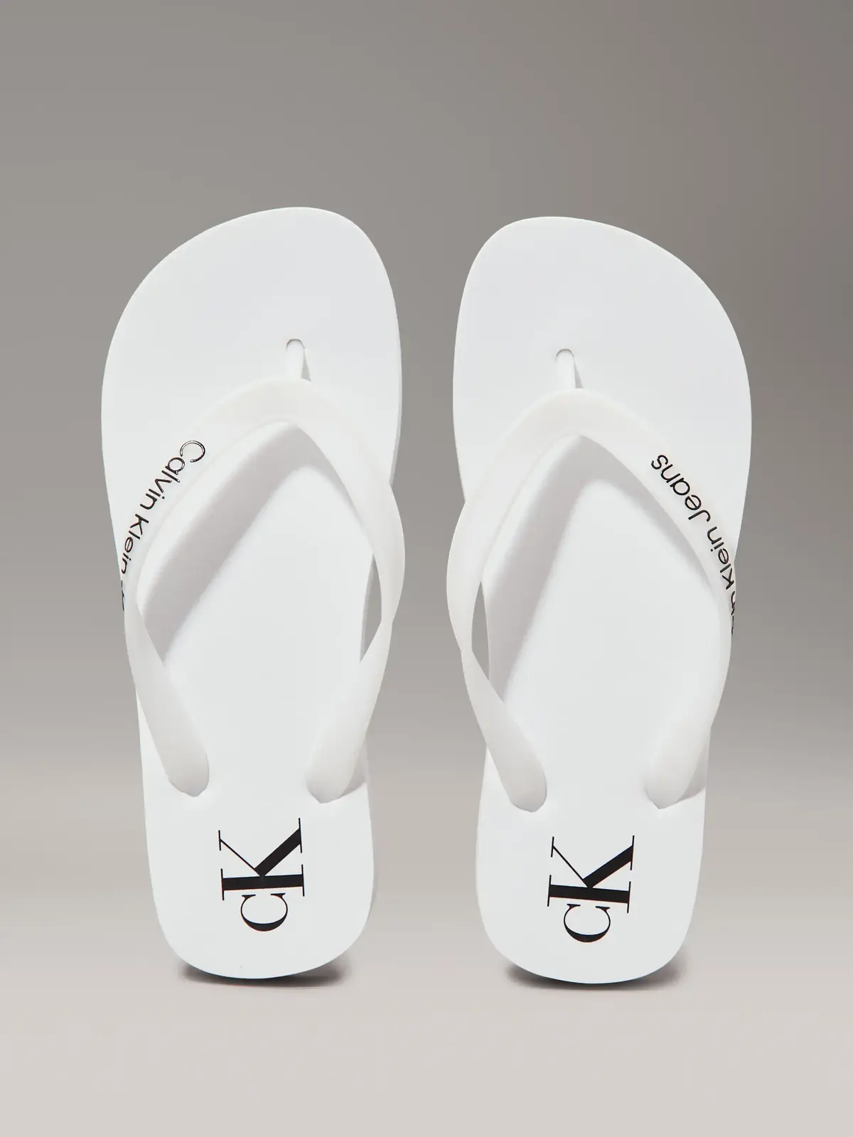 Calvin Klein BEACH SANDAL FLATFOR, 01W Beyaz Kadın Terlik