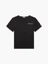 Calvin Klein CHEST LOGO TOP Erkek Siyah T-Shirt